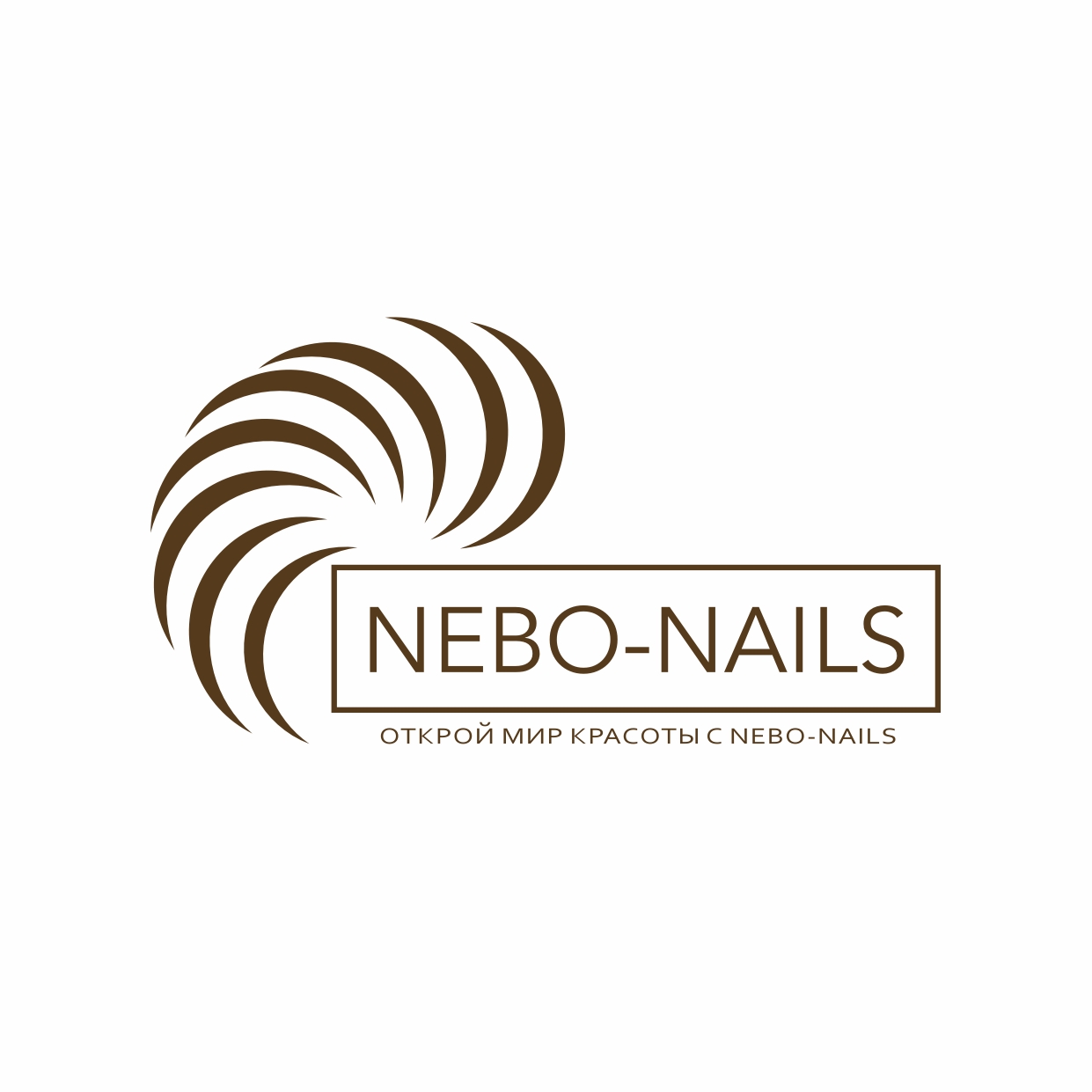 Логотип NEBO-NAILS